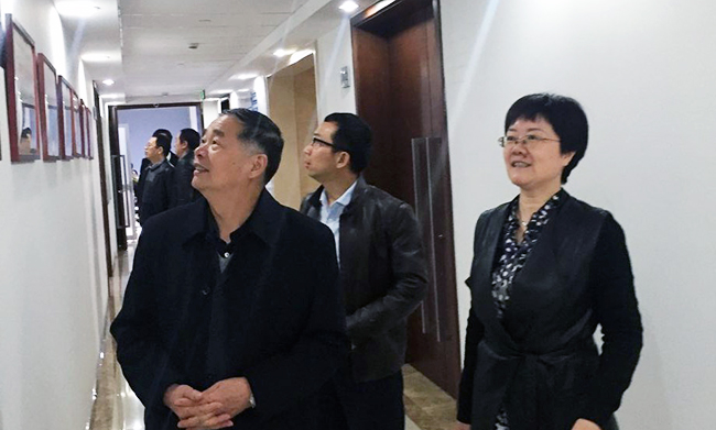 工信部原副部长杨学山一行莅临舟山玉祥集团集团考察指导