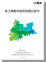 2019珠三角数字政府发展白皮书