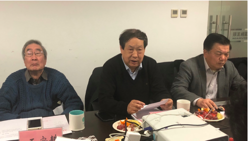 专家从左至右：王安耕、汪玉凯、周德铭