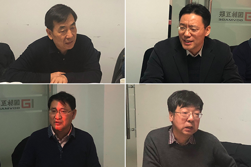 专家：兰惠（左上）、单志广（右上）、穆勇（左下）、唐建平（右下）